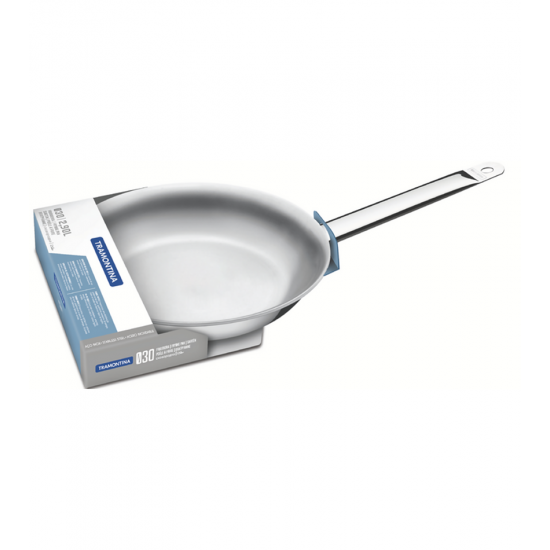 Frigideira 30cm 2,9 Litros Professional Fundo Triplo Aço Inox Tramontina